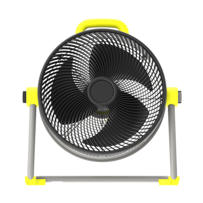 Ventilador industrial potente y orientable ideal para talleres