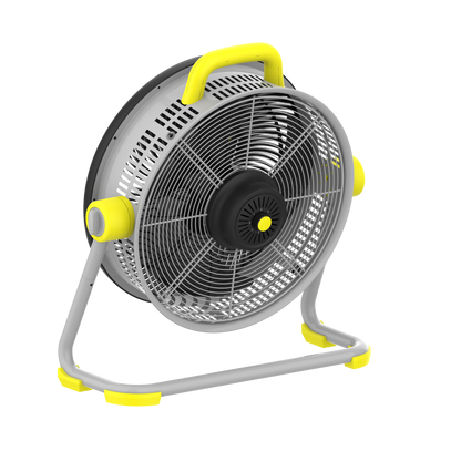 Ventilador industrial con asa de transporte ideal para almacenes