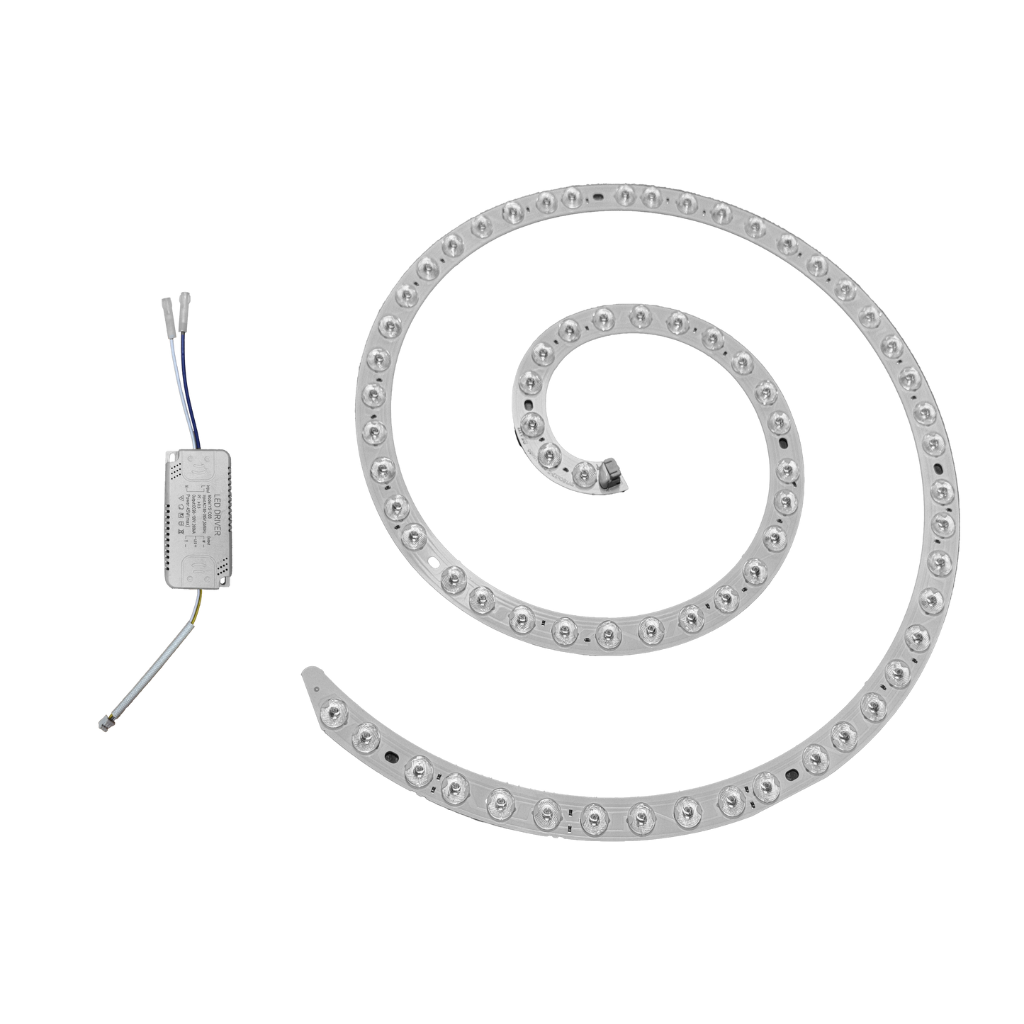 Repuesto LED 45W color blanco, ideal para ventiladores de techo