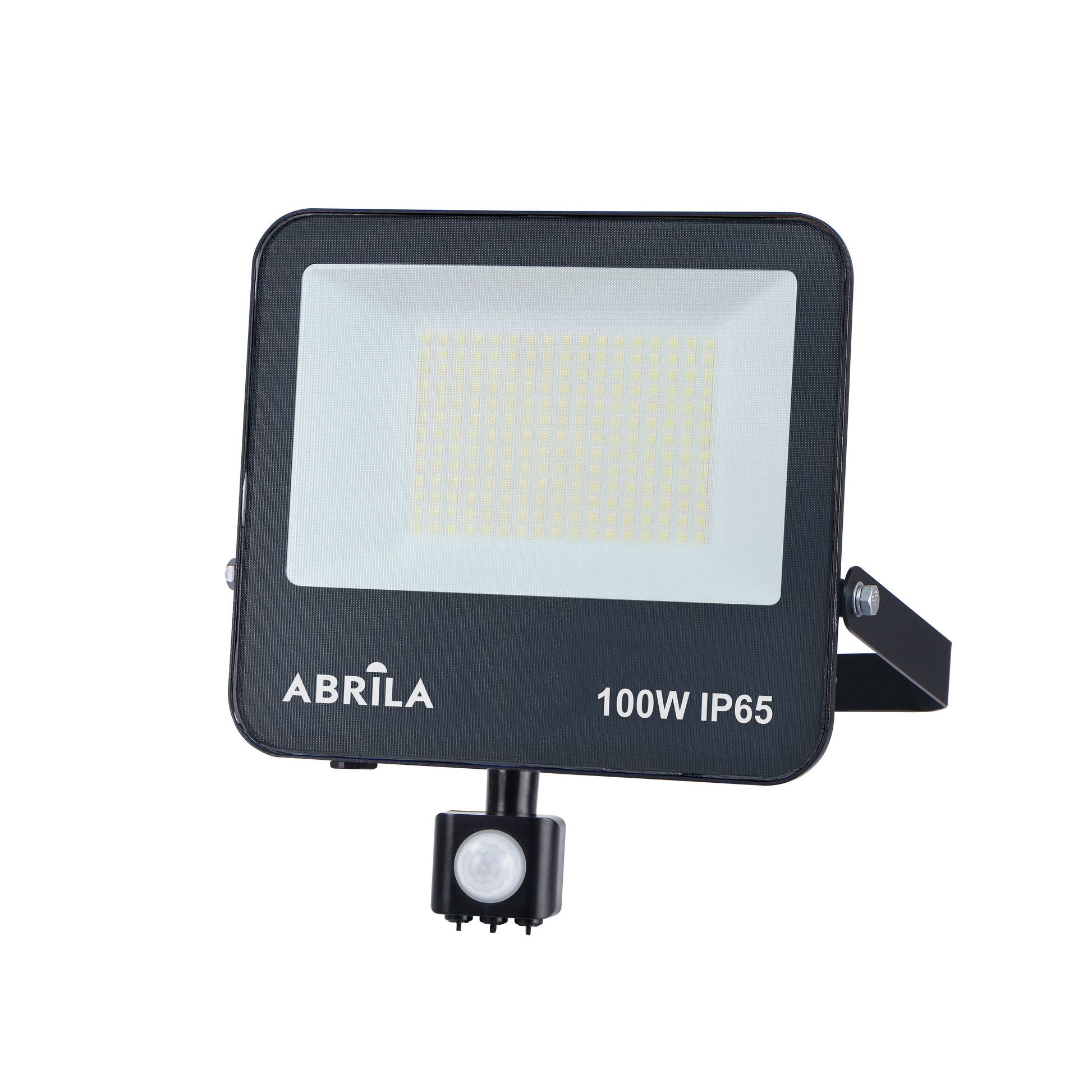Proyector LED BOIRO con Sensor 100W 6500K Negro Fabrilamp para exterior