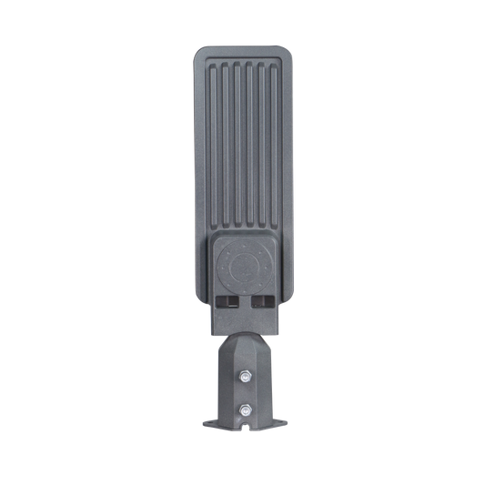 Farola LED CURTIS 50W 6500K Gris Fabrilamp para exterior, vista frontal