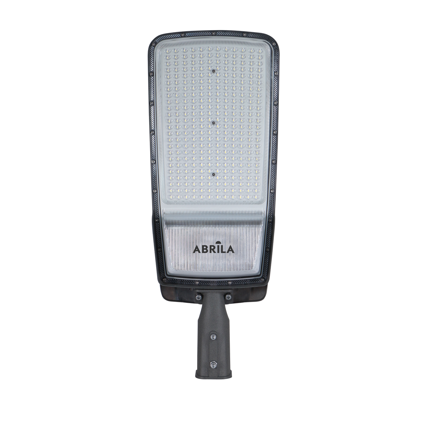 Detalle lateral Farola LED FISTERRA 200W Gris IP65 Fabrilamp en aluminio y policarbonato
