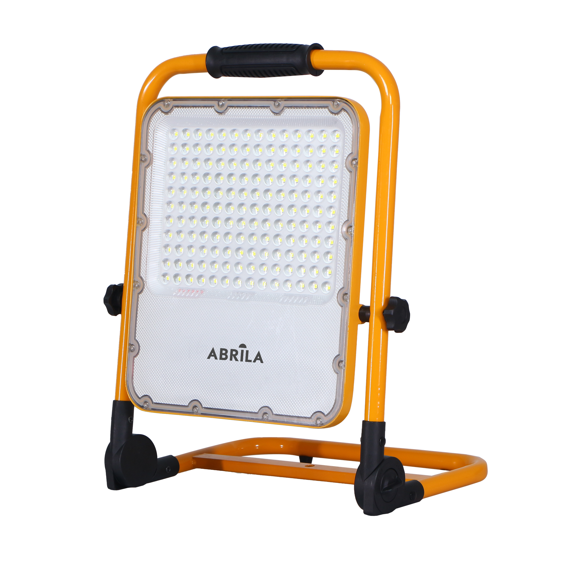 Proyector LED Inalámbrico BRION 100W 6500K Amarillo Fabrilamp con asa plegada
