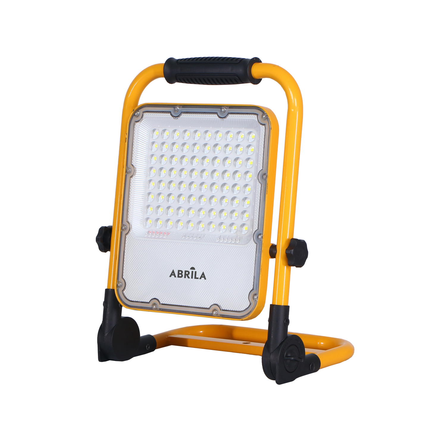 Proyector Inalámbrico Brion 50W 6500K Amarillo Fabrilamp con asa y base orientable