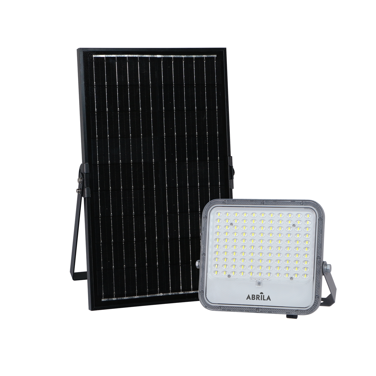 Proyector Solar LED FERROL 150W Gris Fabrilamp para exteriores