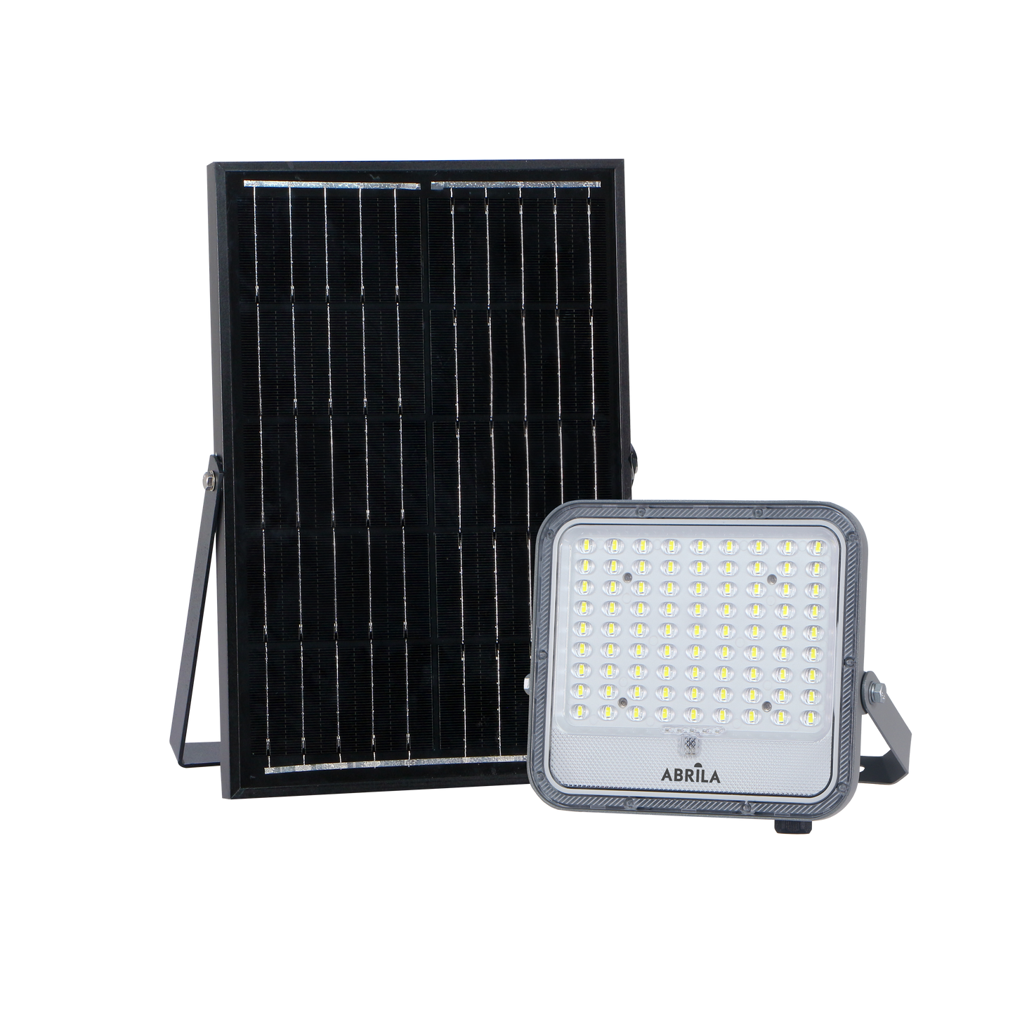 Proyector Solar FERROL 100W 6500K Gris Fabrilamp para exteriores