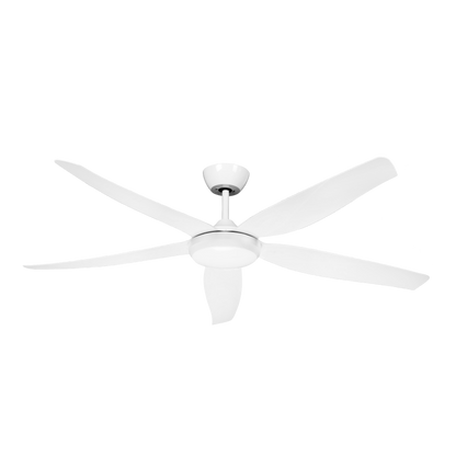 Ventilador Altea fabricado en Metal color Blanco con aspas ABS