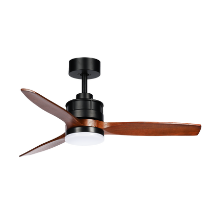 Ventilador de techo LED con 3 temperaturas de color Fabrilamp / Abrila
