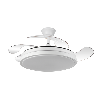 Ventilador moderno con control remoto ideal para salón