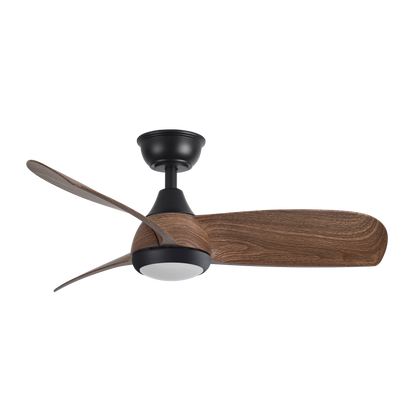 Ventilador de techo silencioso y elegante ideal para dormitorio o salón