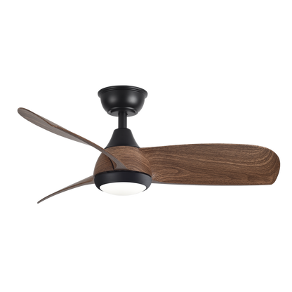 Ventilador de techo con motor DC ATOMO, bajo consumo y luz LED con temperatura regulable