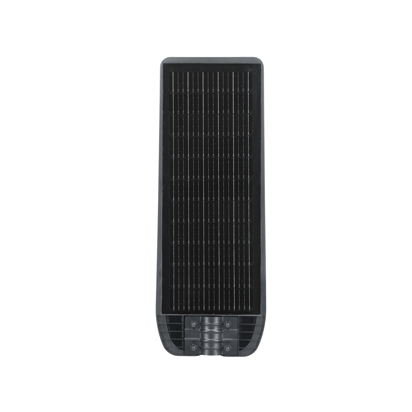 Farola Solar Exterior Bazan 300W Gris Fabrilamp con panel solar integrado