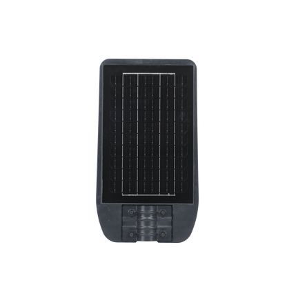 Farola Led Solar Bazan 100W Gris Fabrilamp con sensor de movimiento y crepuscular