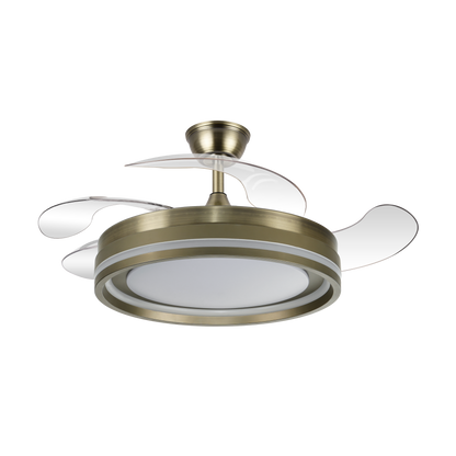 Elegante ventilador de techo moderno ideal para salón o dormitorio