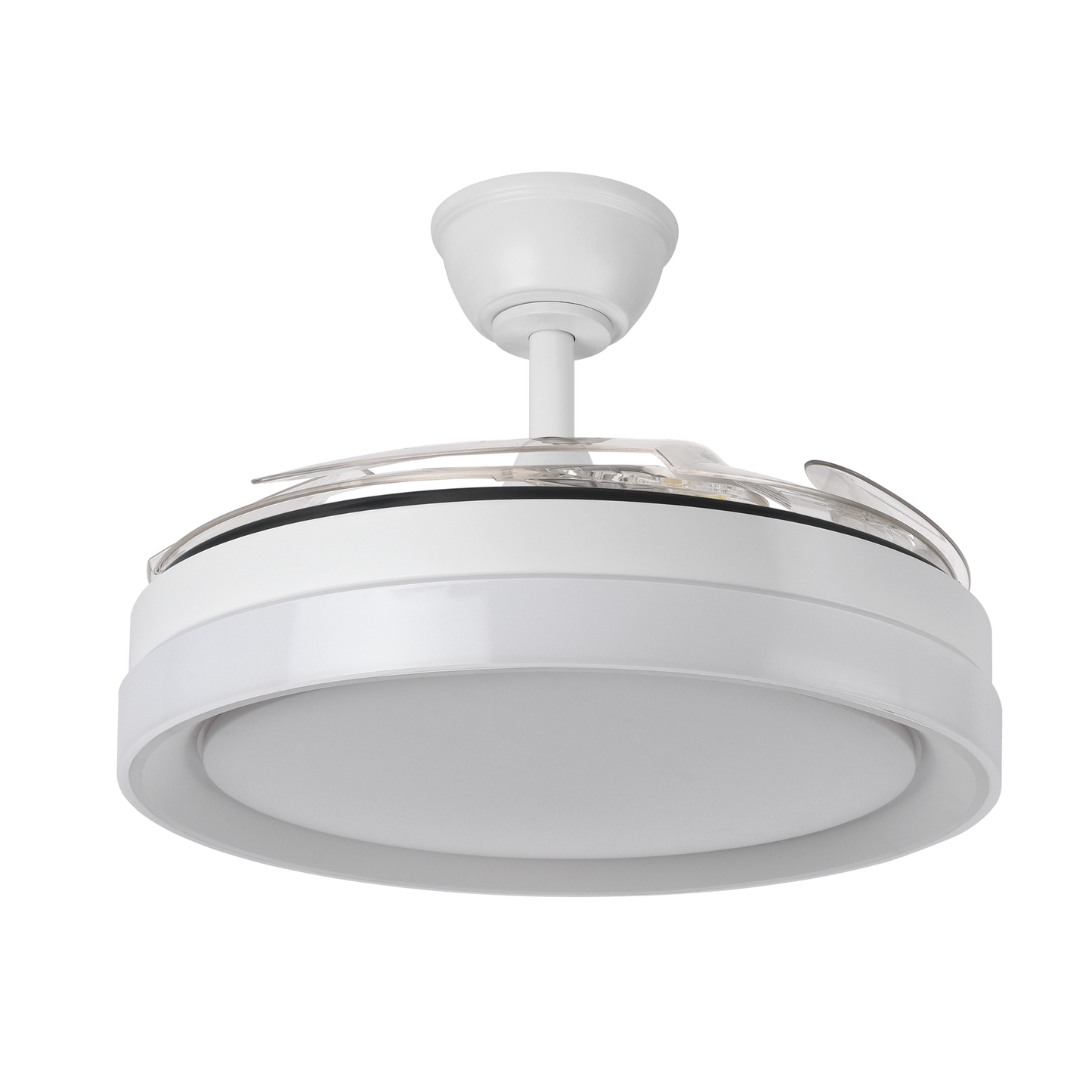 Ventilador de techo LED Zenit con 6980 lúmenes y temperatura de color regulable