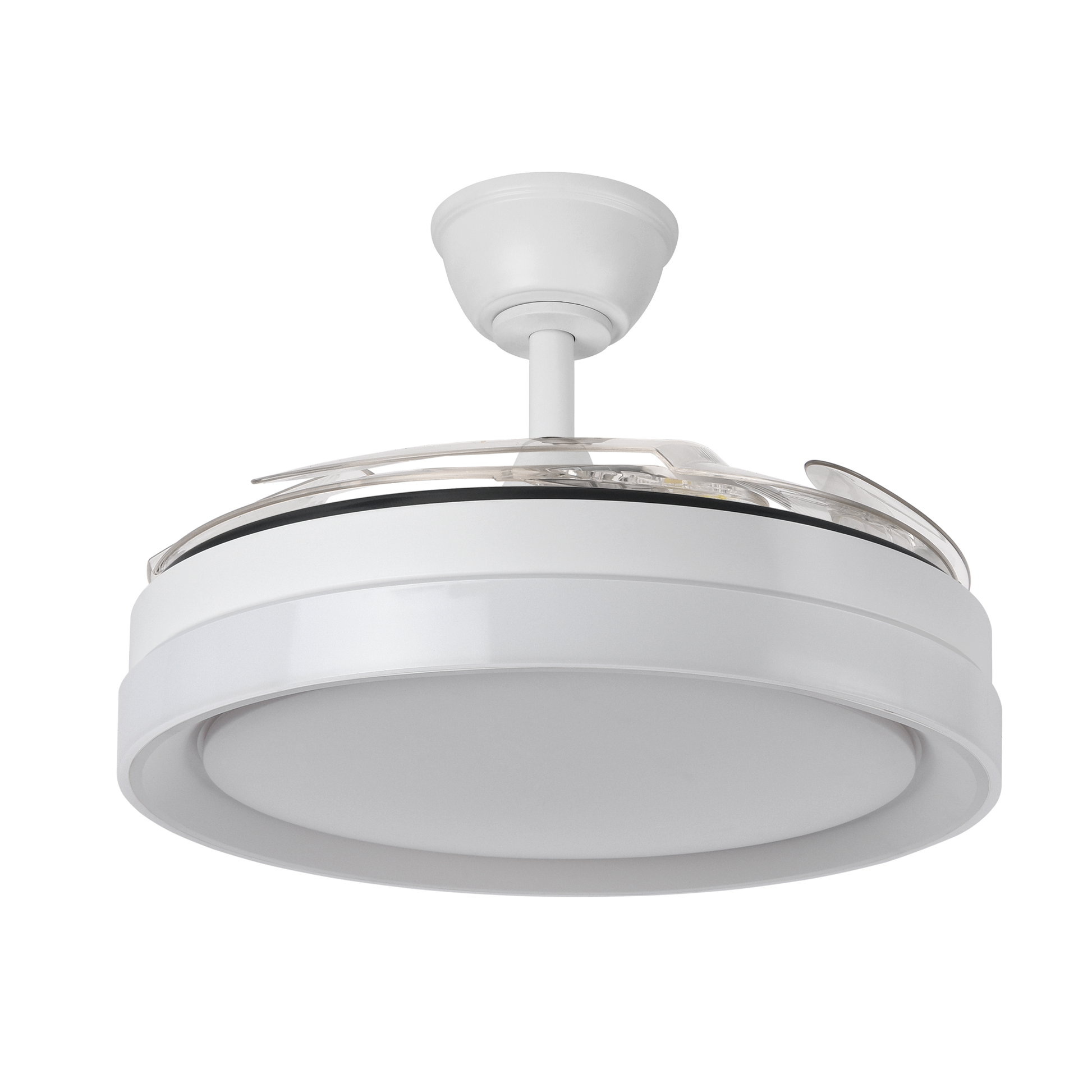 Ventilador de techo LED Zenit con 6980 lúmenes y temperatura de color regulable