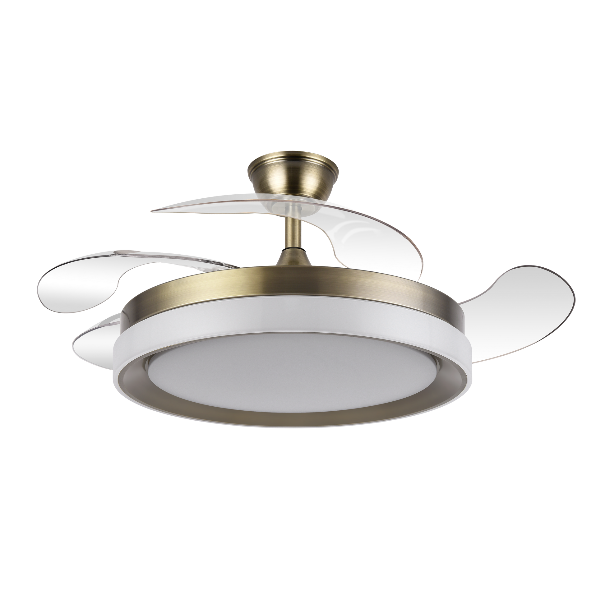 Elegante ventilador de techo silencioso ideal para interiores