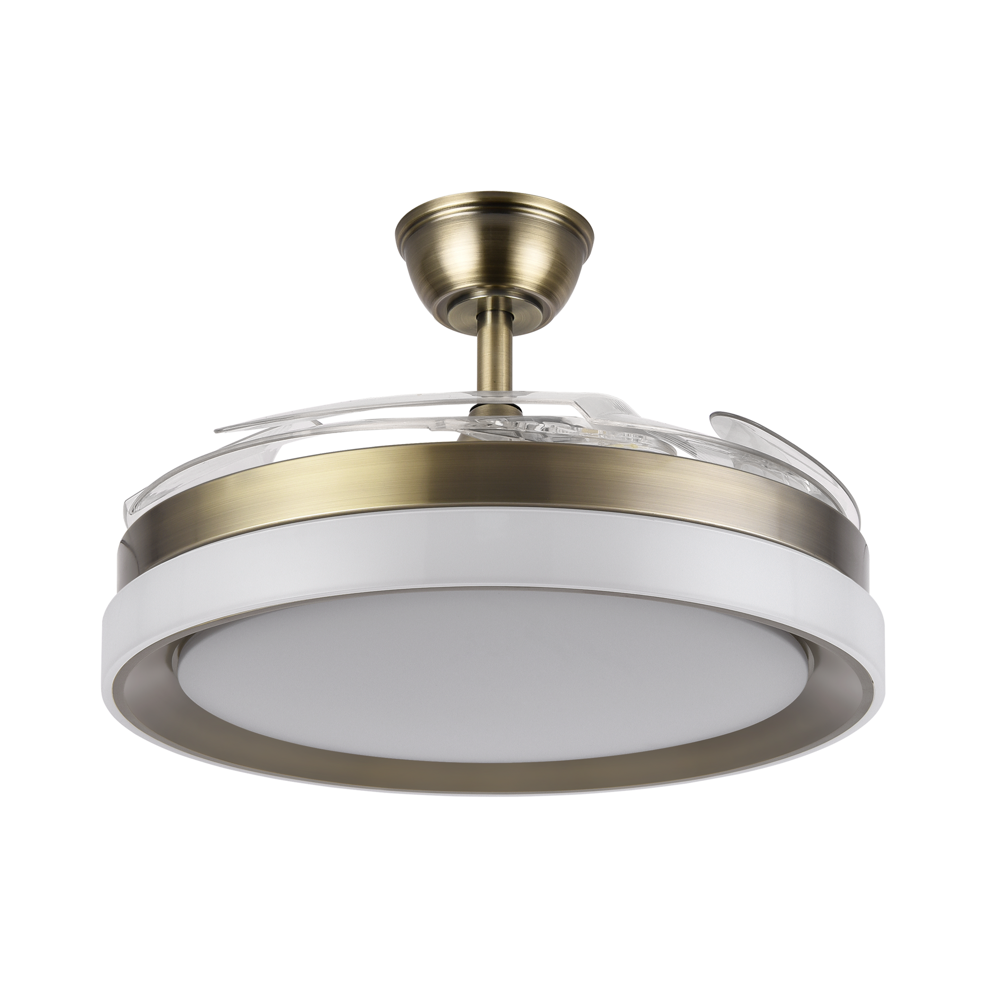 Ventilador de techo LED 6980 lúmenes con 3 temperaturas de color