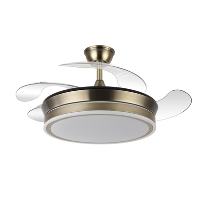 Ventilador de techo con motor DC silencioso y 6 velocidades