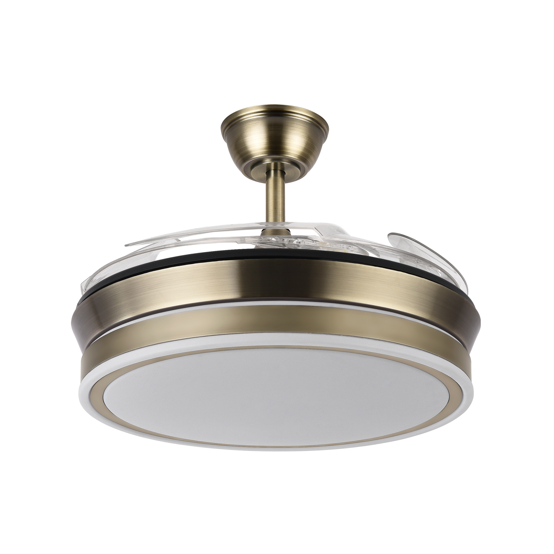 Elegante ventilador de techo moderno ideal para el interior