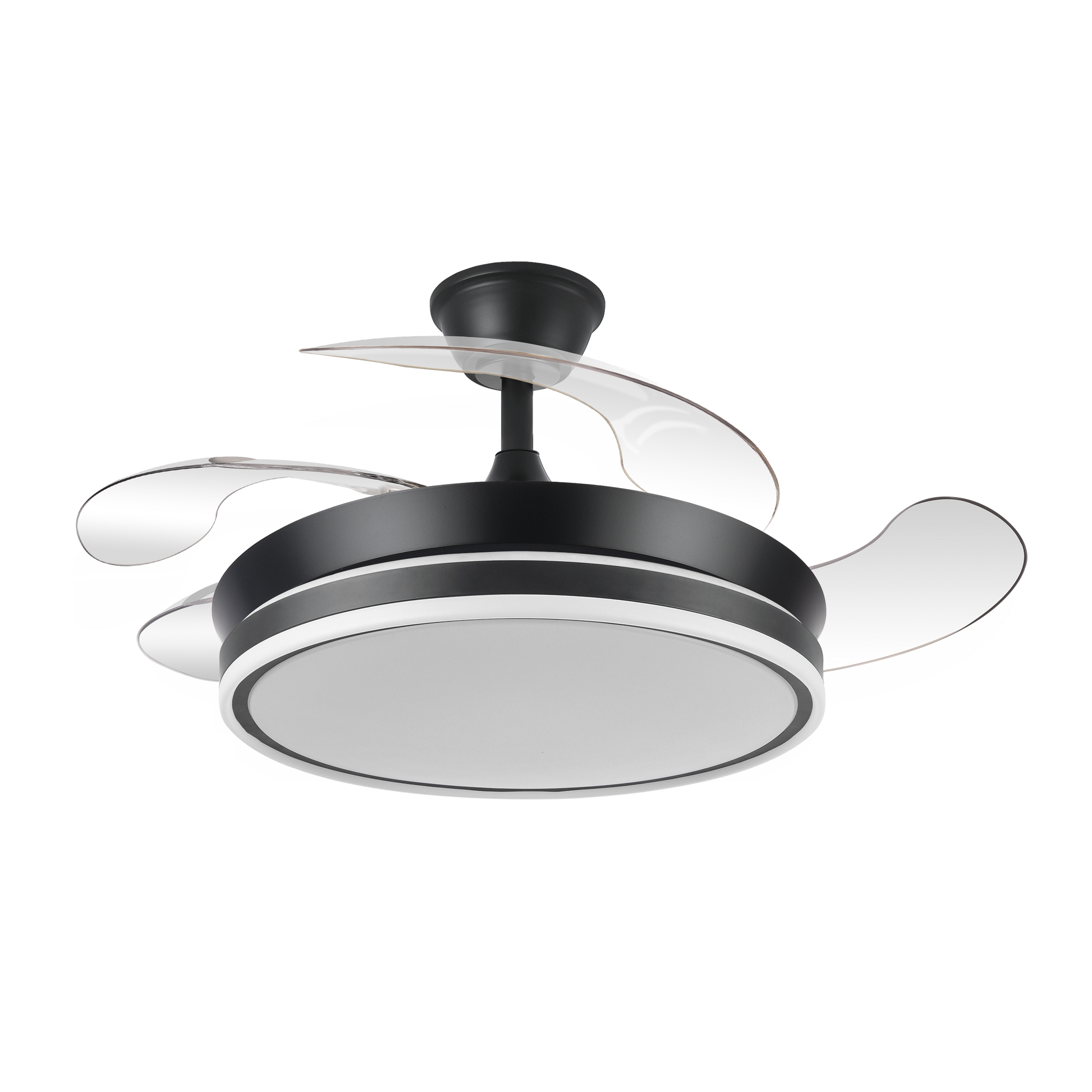 Ventilador de techo LED Bayomo con motor DC silencioso y 6980 lúmenes