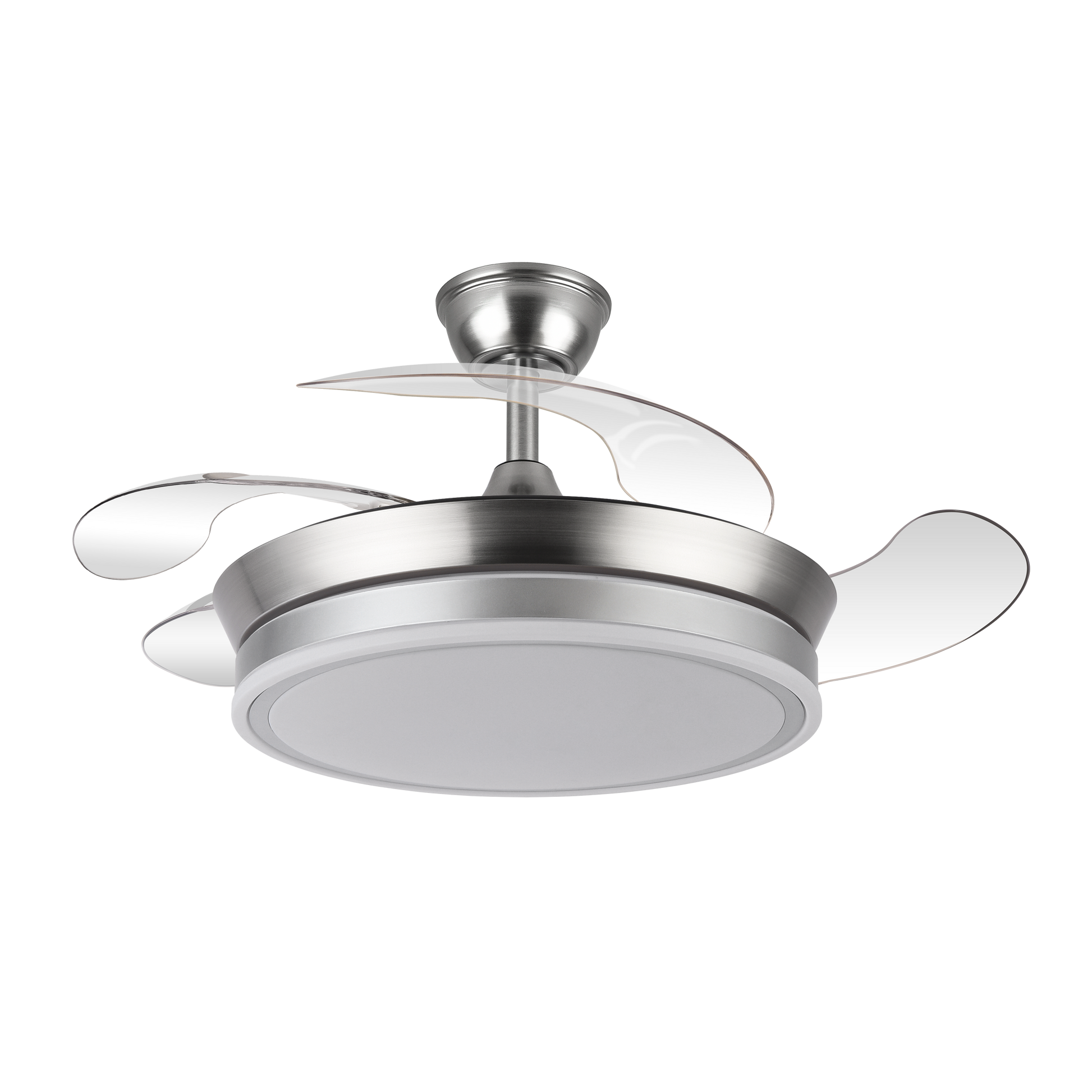 Ventilador de techo con motor DC silencioso y 6 velocidades ajustables