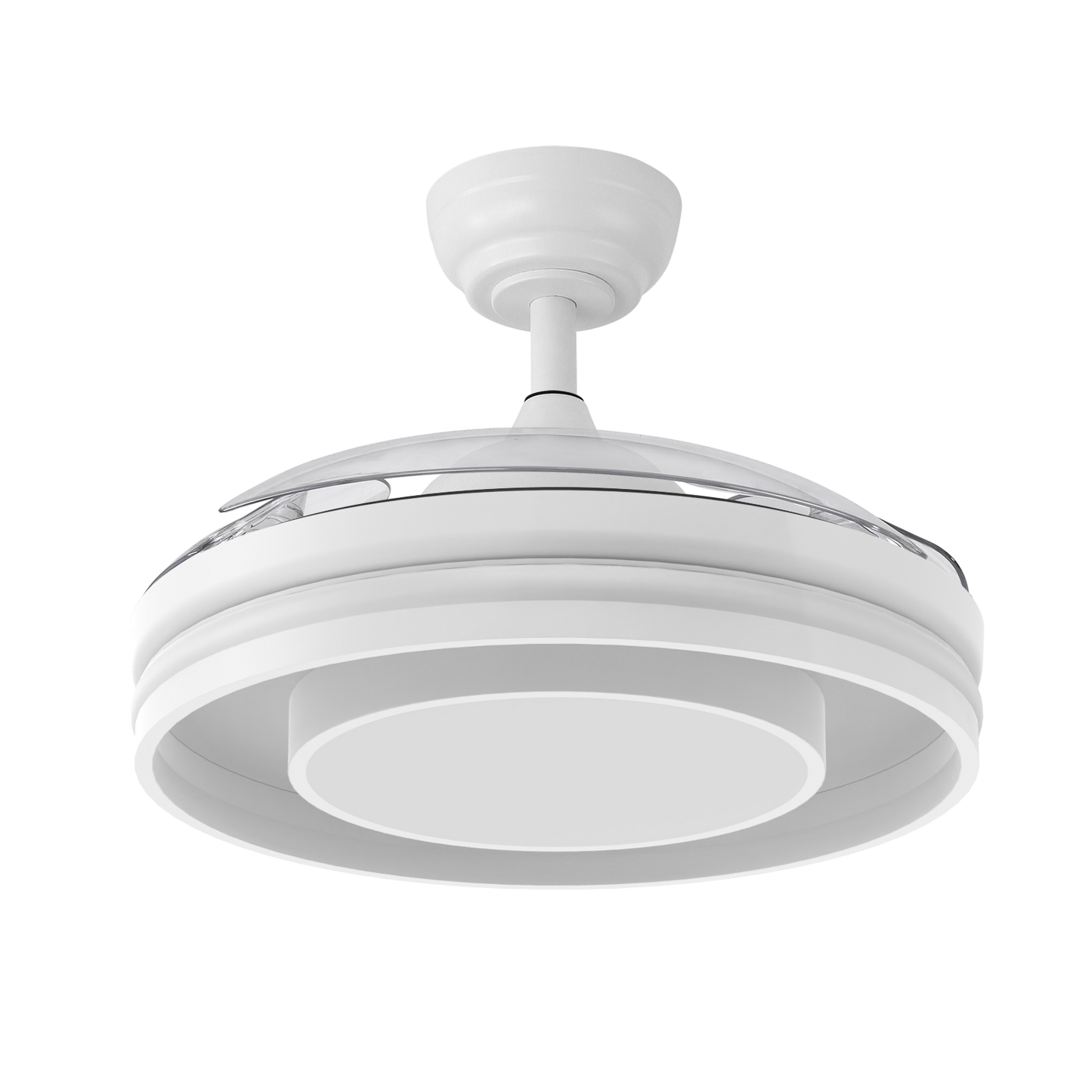 Ventilador de techo con luz RGB y temperatura de color ajustable