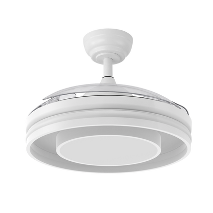 Ventilador de techo con luz RGB y temperatura de color ajustable