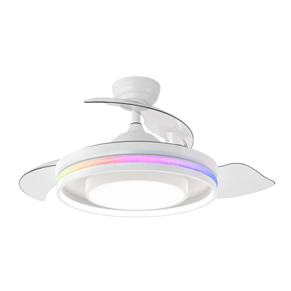 Ventilador DC Pitufo con control remoto y APP FAN LAMP PRO