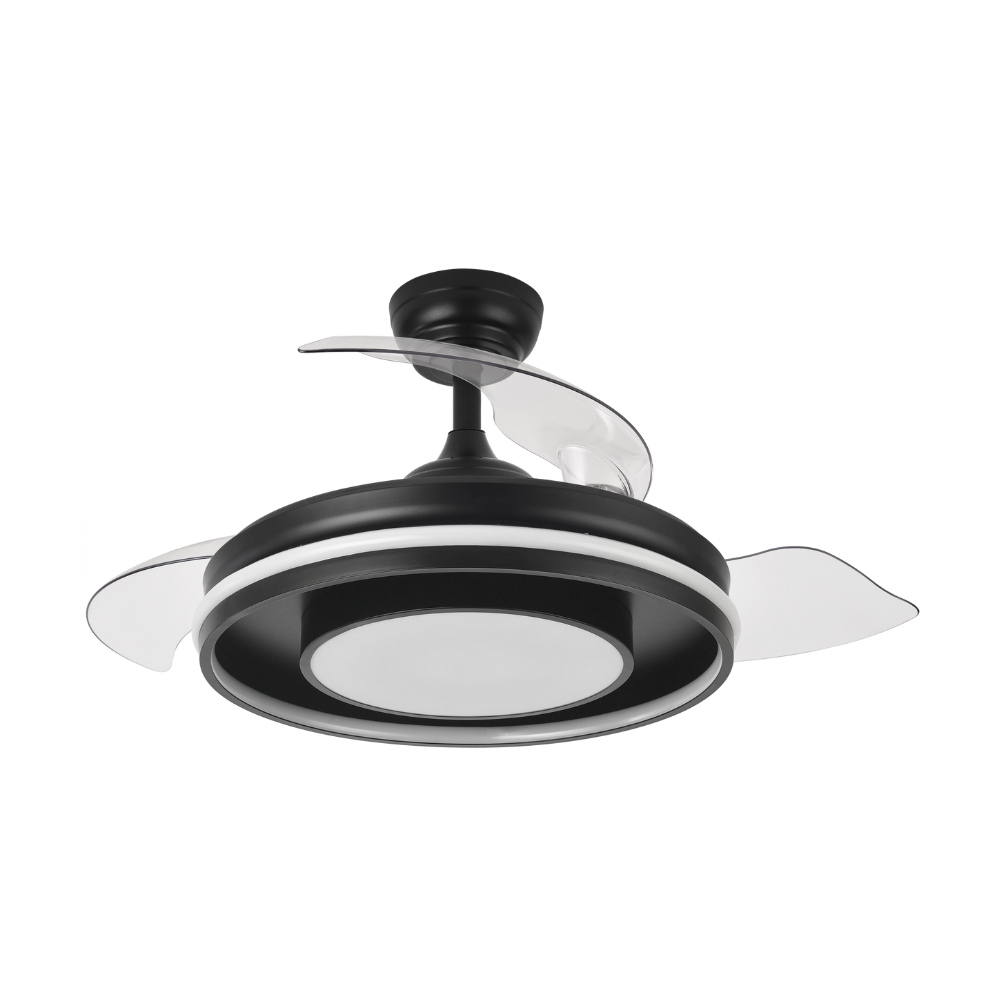 Ventilador de techo con luz LED RGB regulable