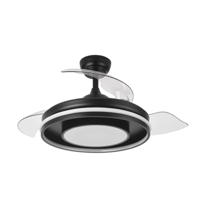 Ventilador de techo con luz LED RGB regulable