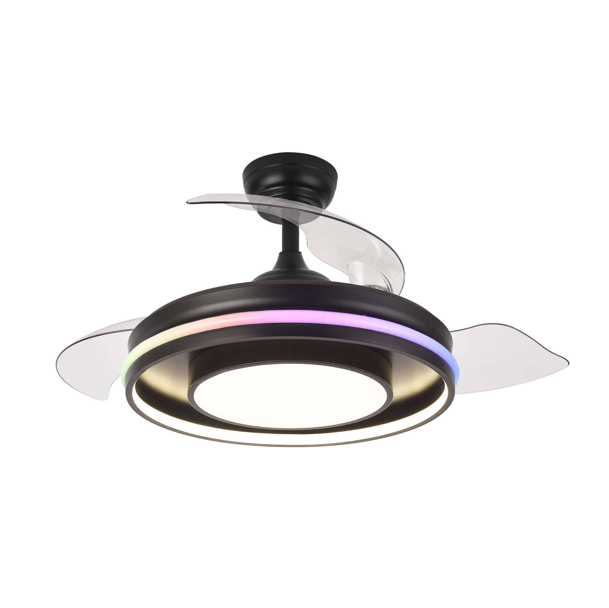 Ventilador con aspas retráctiles perfecto para dormitorio