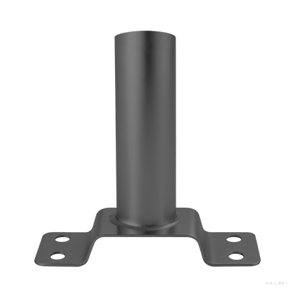 Soporte de pared para farola Fabrilamp gris 15x5,8x5,8cm