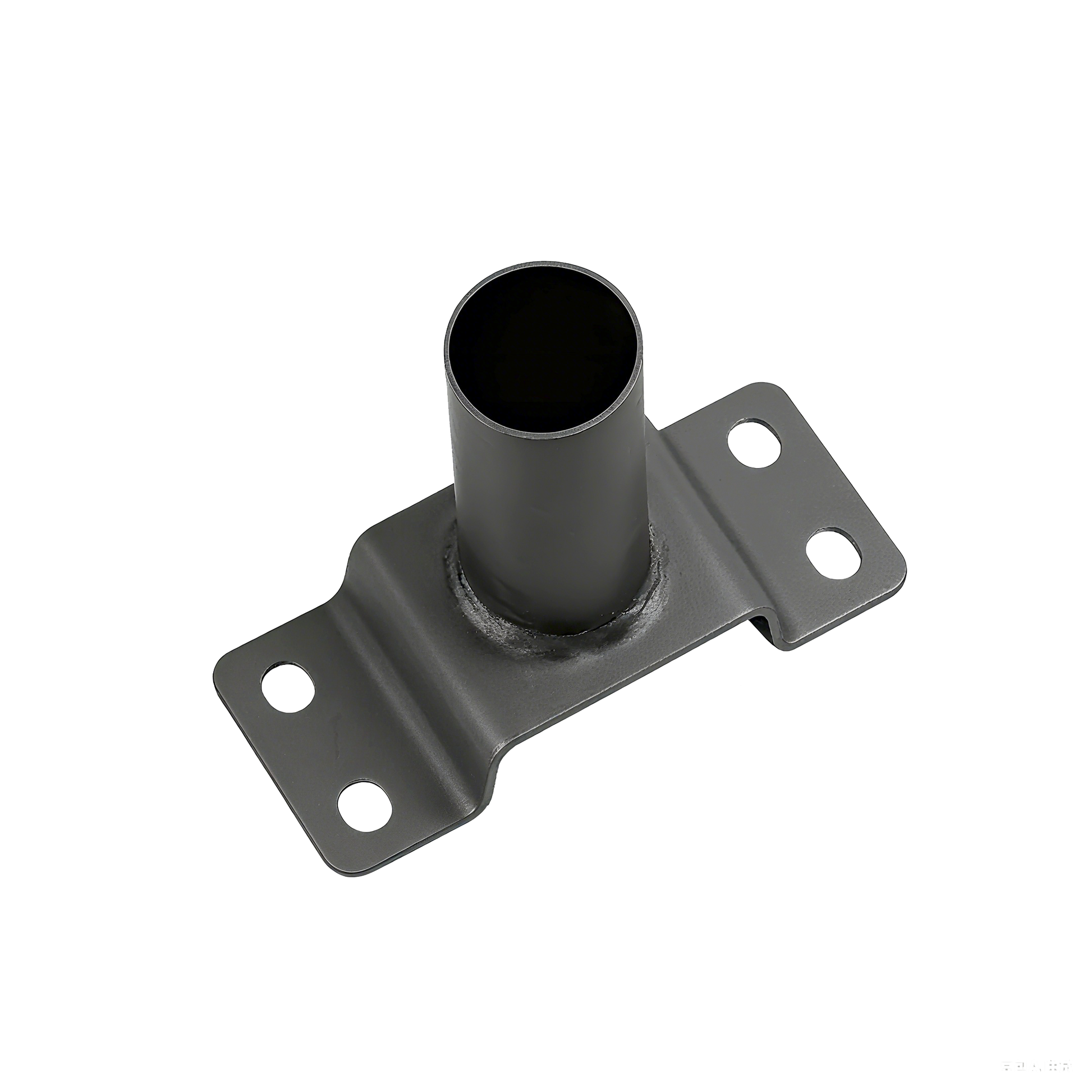 Detalle lateral del soporte de pared Fabrilamp para farola exterior