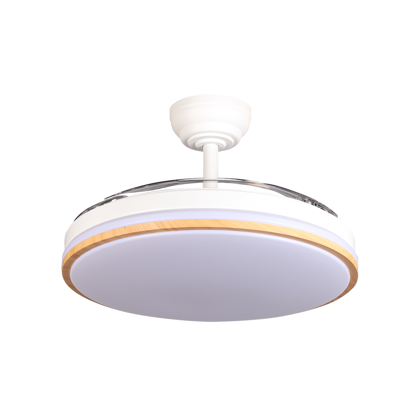 Elegante ventilador de techo moderno ideal para el salón