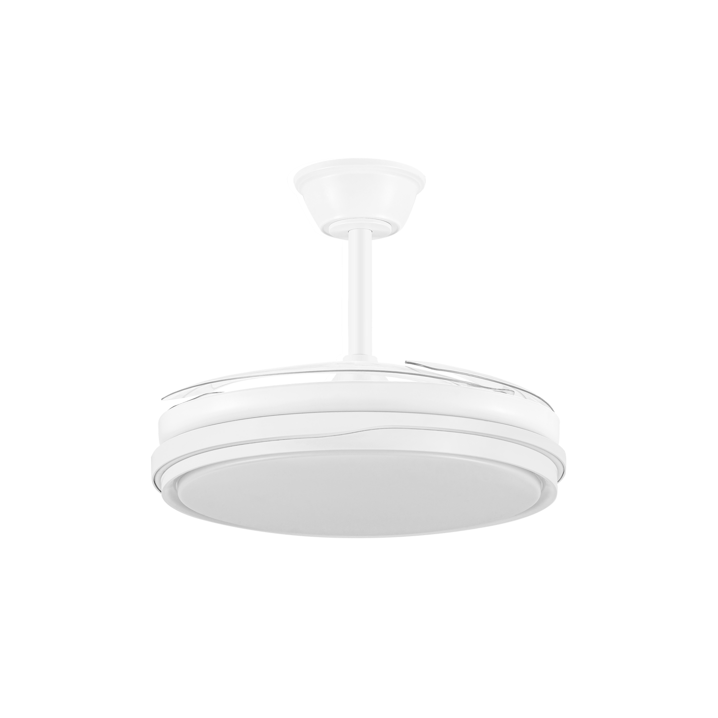 Ventilador de techo LED con motor DC y 6 velocidades ajustables