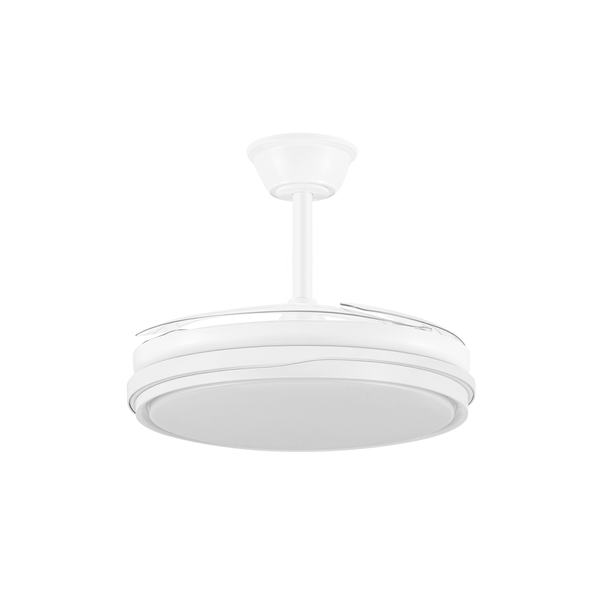 Ventilador de techo LED con motor DC y 6 velocidades ajustables