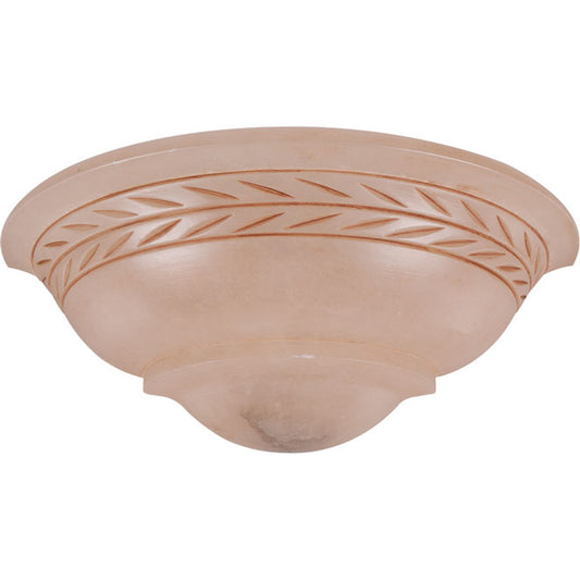 Aplique de Pared POITIERS 31 cm Champán Interlusa - Vista frontal principal en fondo blanco | LuzGurú