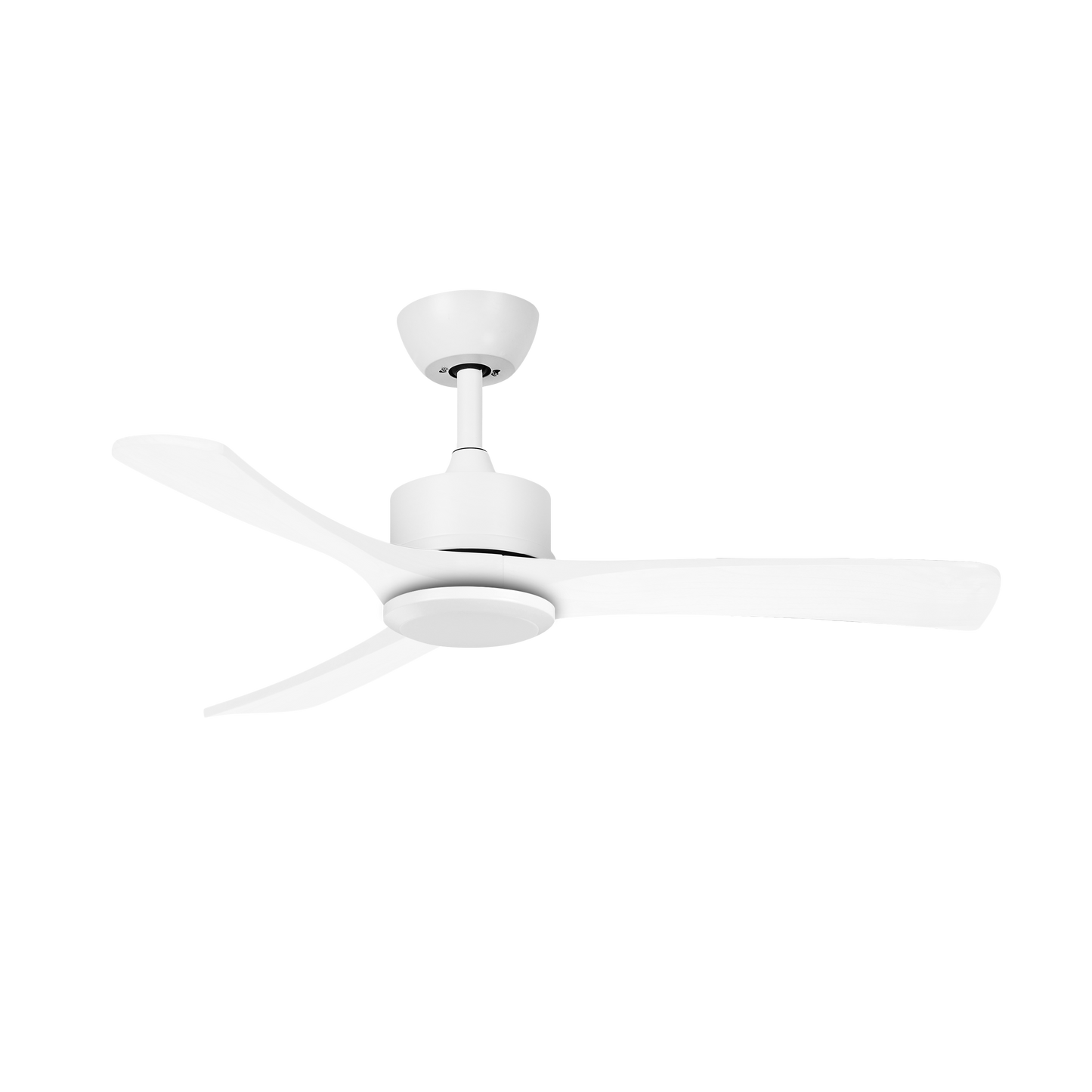 Moderno ventilador de techo blanco ideal para el salón