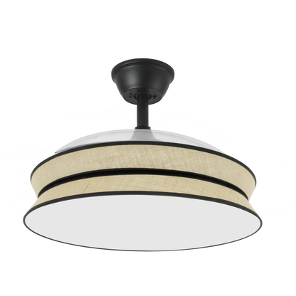 Ventilador de techo LED con 7200 lúmenes y 3 temperaturas de color