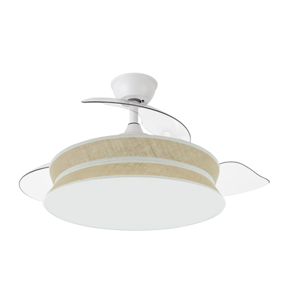 Ventilador de techo silencioso ideal para el dormitorio o salón