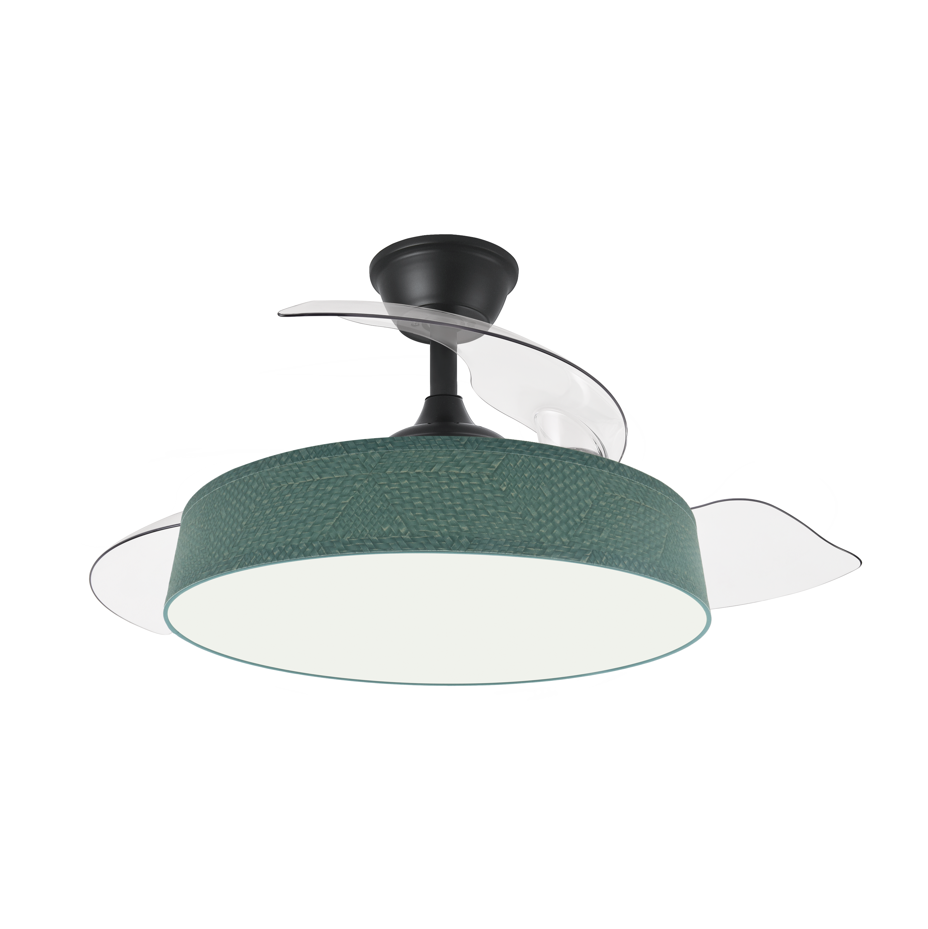 Ventilador de techo con motor DC silencioso y luz LED 3000-4000-6000K