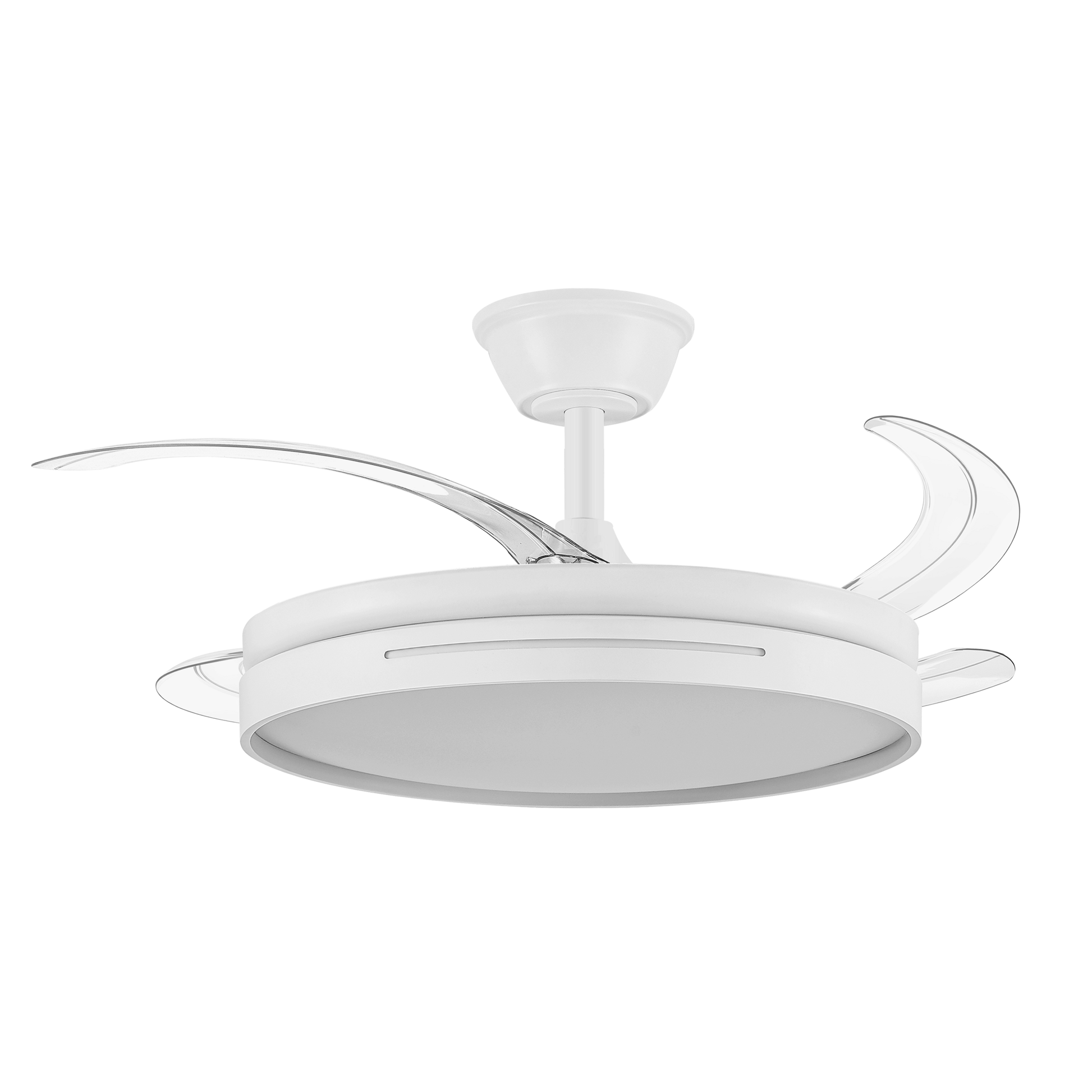 Ventilador silencioso motor DC 6 velocidades 8960 m³/h con control remoto incluido