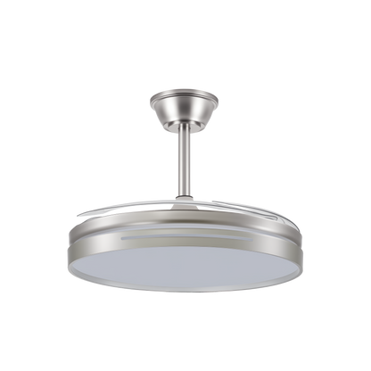 Ventilador de techo LED Micenas con 6980 lúmenes y motor DC silencioso