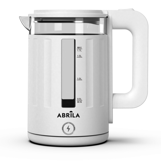 Hervidor de Agua Eléctrico SURINAM Blanco 1,7L Fabrilamp con base giratoria