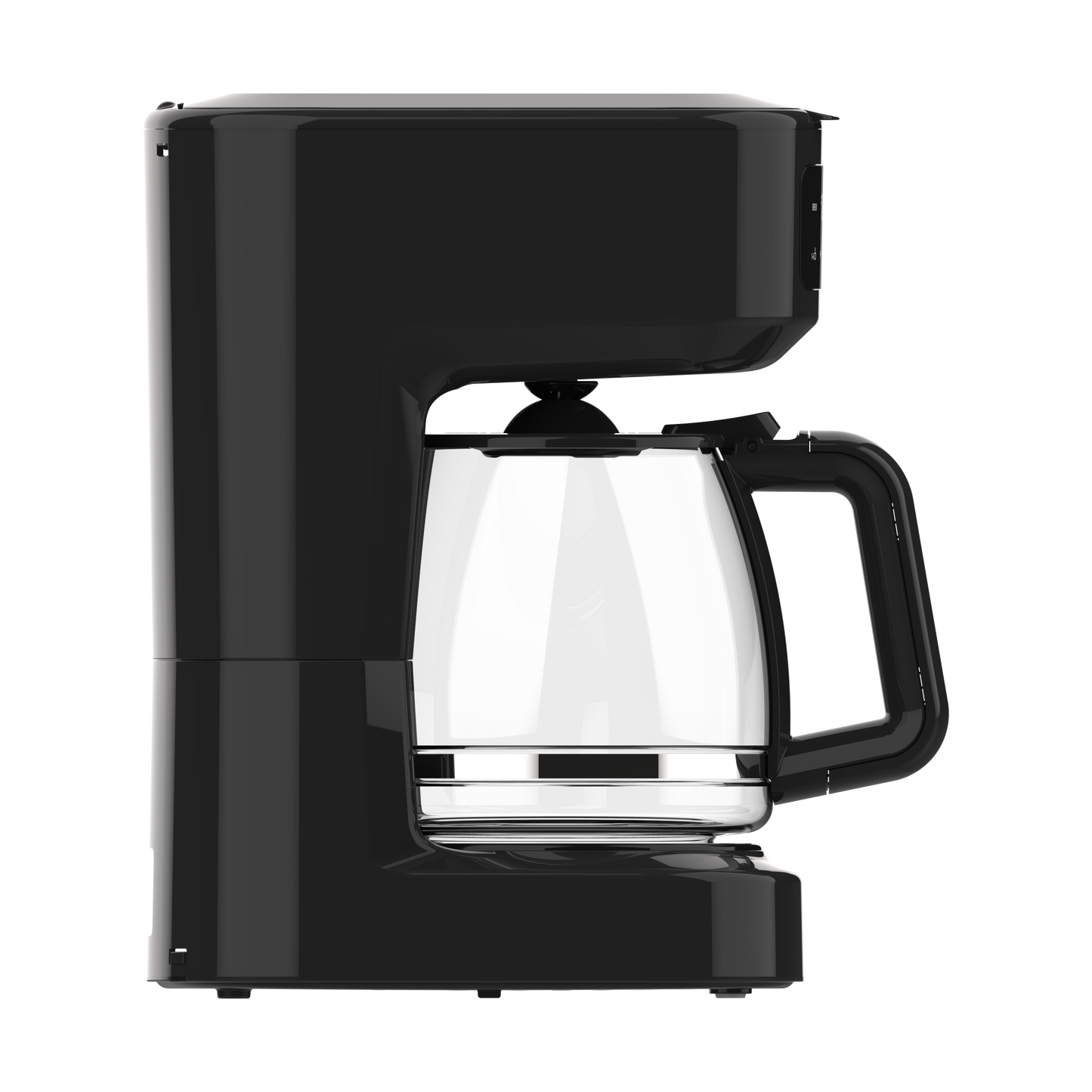 Jarra de cristal de 1.8L de la cafetera FLUTE Fabrilamp con café recién hecho