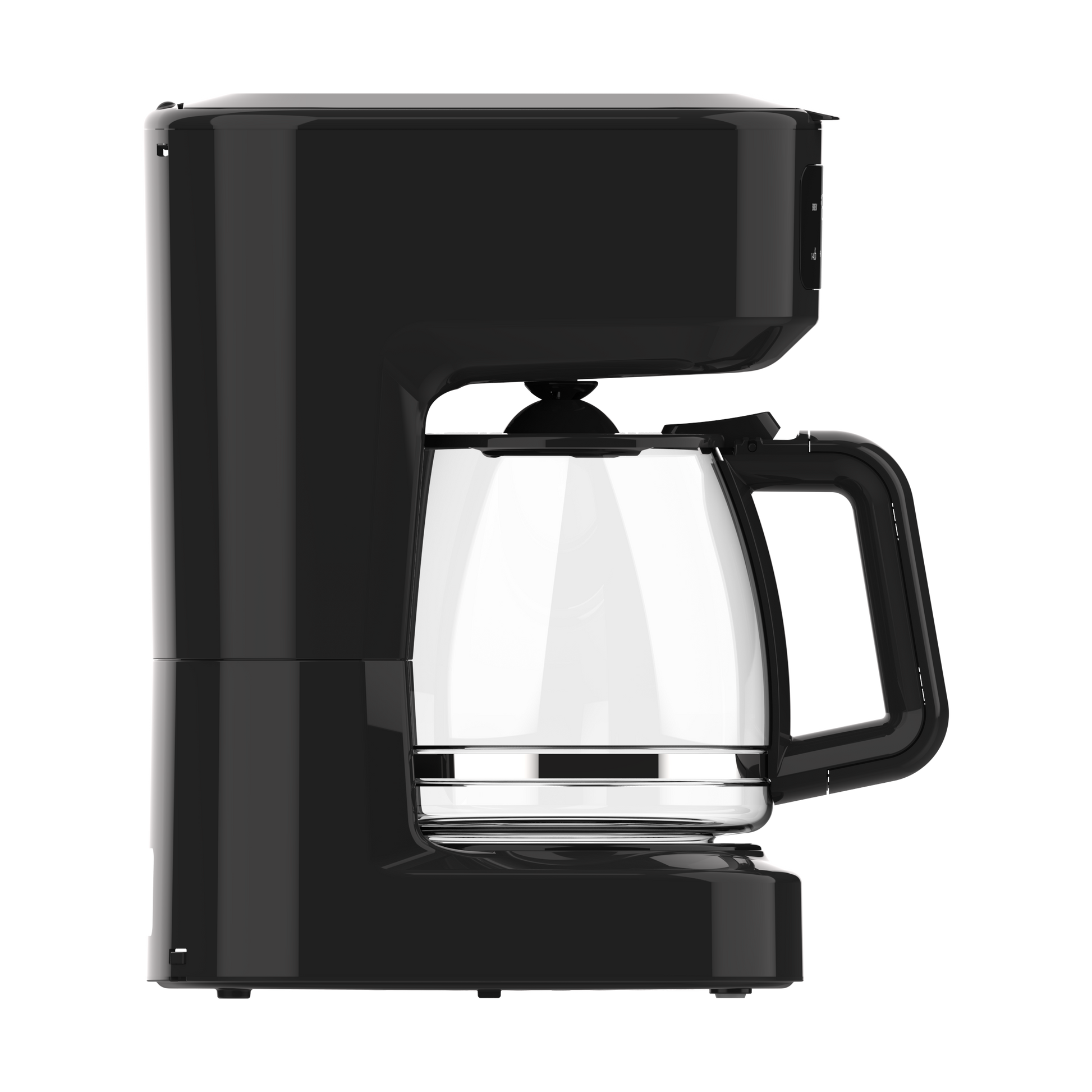 Jarra de cristal de 1.8L de la cafetera FLUTE Fabrilamp con café recién hecho