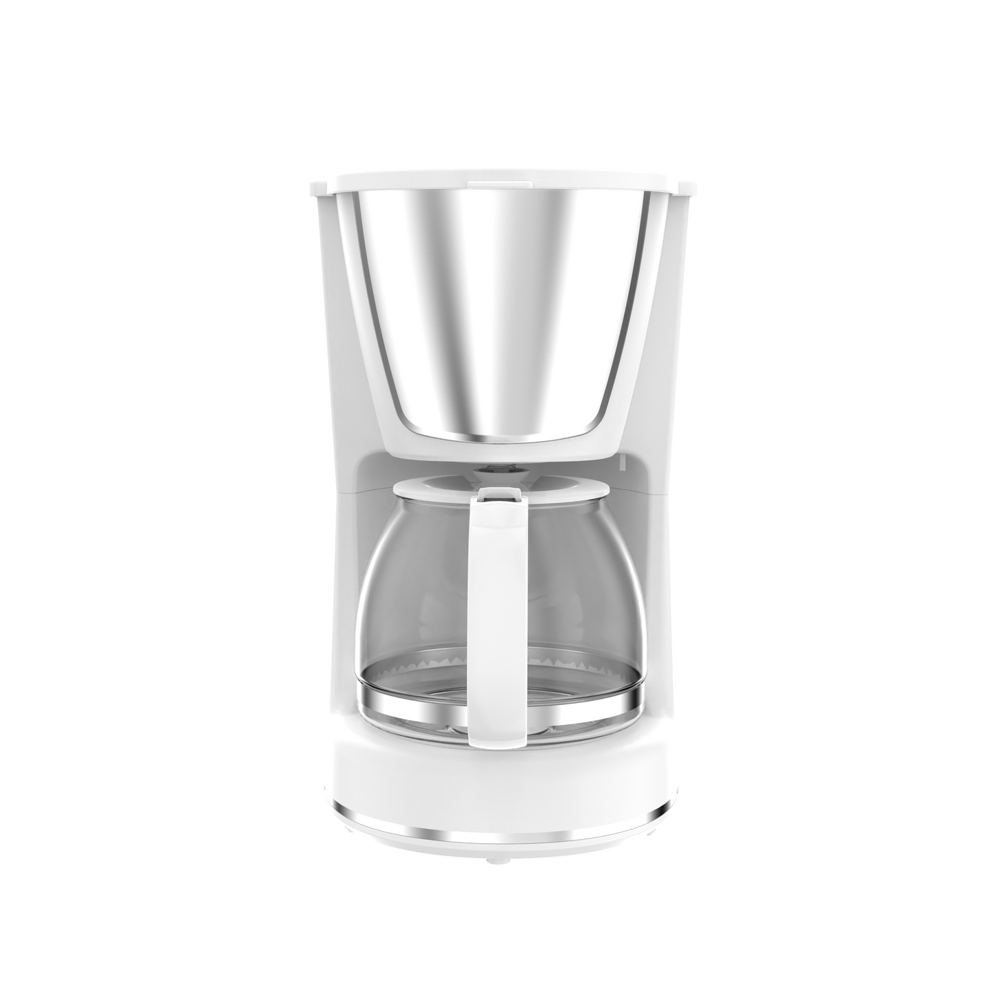 Cafetera de goteo Wanda blanca Fabrilamp en un ambiente de cocina moderna