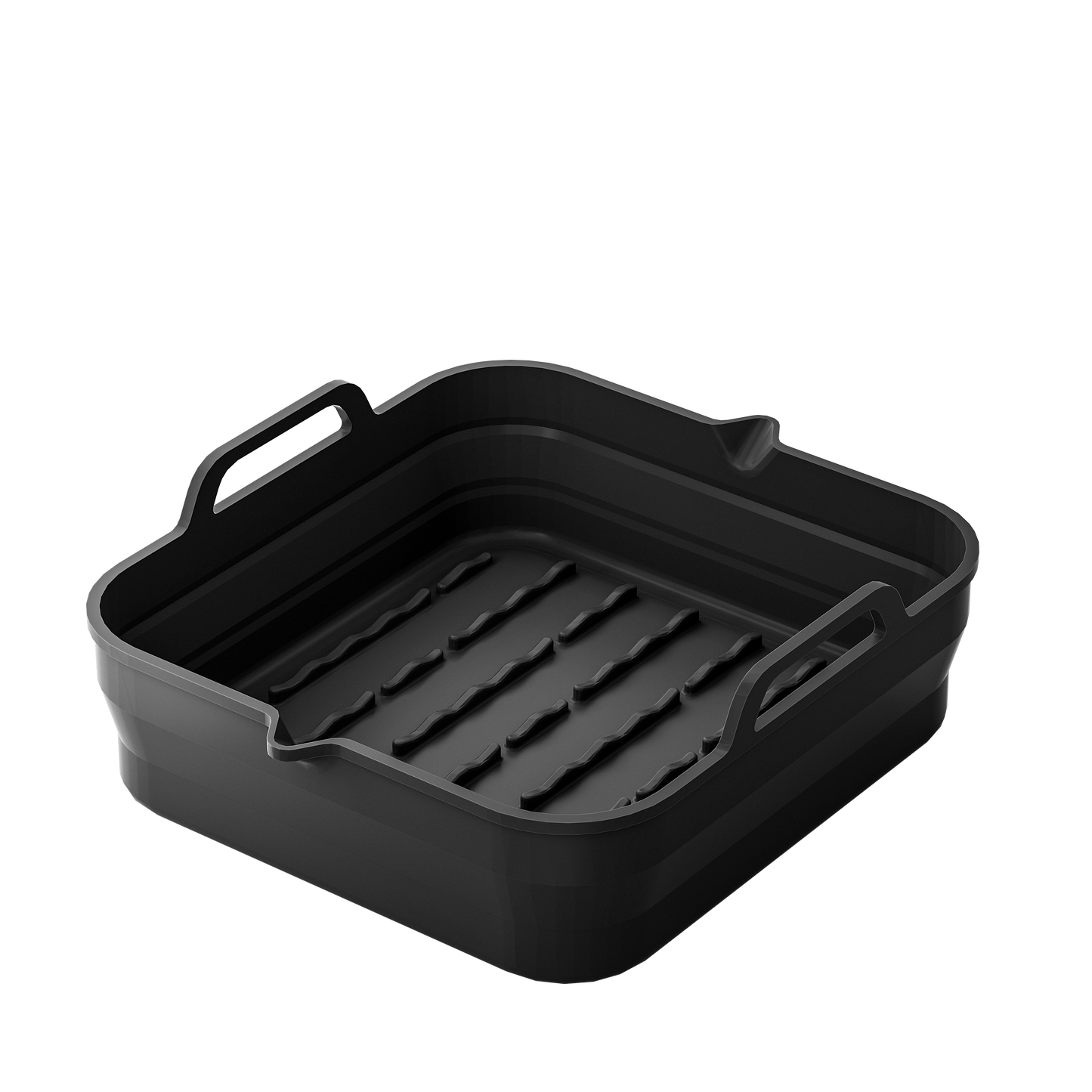 Bandeja de silicona MANACOR negra para freidora de aire Fabrilamp / Abrila