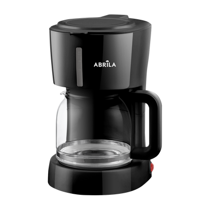 Cafetera de Goteo BRUMA Fabrilamp negra con jarra de cristal de 1,5L y capacidad para 15 tazas